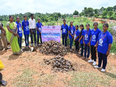 NSS, UBA, YRC, RRC & Rotaract Club with association Tamil Nadu Rural Development & Panchayat Raj, Environment Climate Change and Forest Departments 
