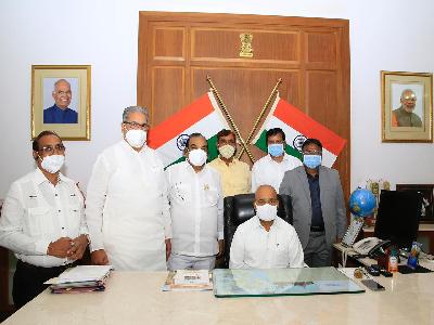 Our Secertary Sir with Rajasthan Governor 
