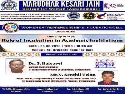Women Entrepreneurship & Incubation Cell - 