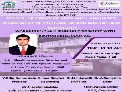 Department of Costume Design and Fashion Technology - 