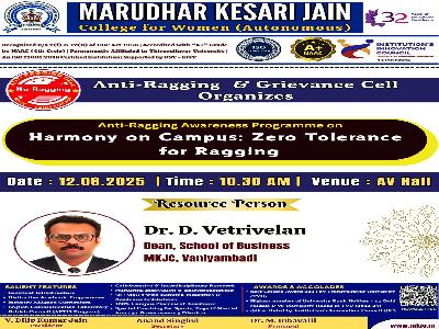 Anti-Ragging & Grievance Cell - 