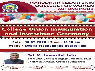 College Union and Fine Arts Association -