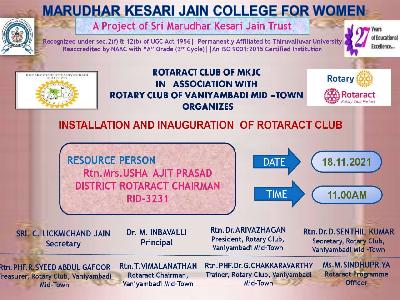 Rotaract club - 